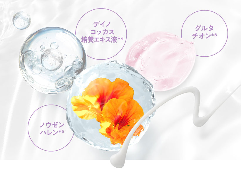 優れたうるおいによる保護力のイメージ図