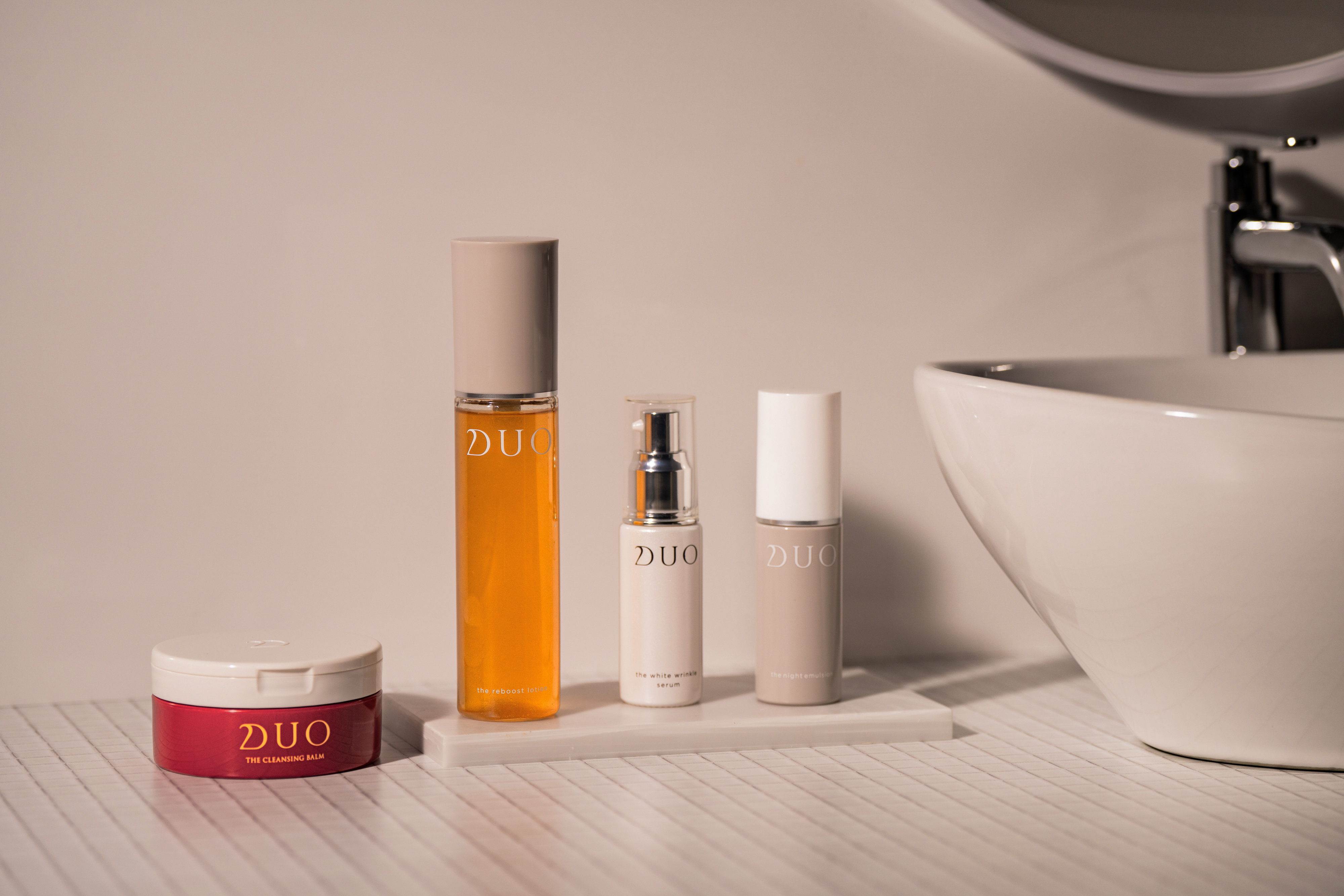 DUO ザ クレンジングバーム,DUO ザ リブーストローション,DUO ザ 薬用美白リンクルセラム,DUO ザ ナイトエマルジョン