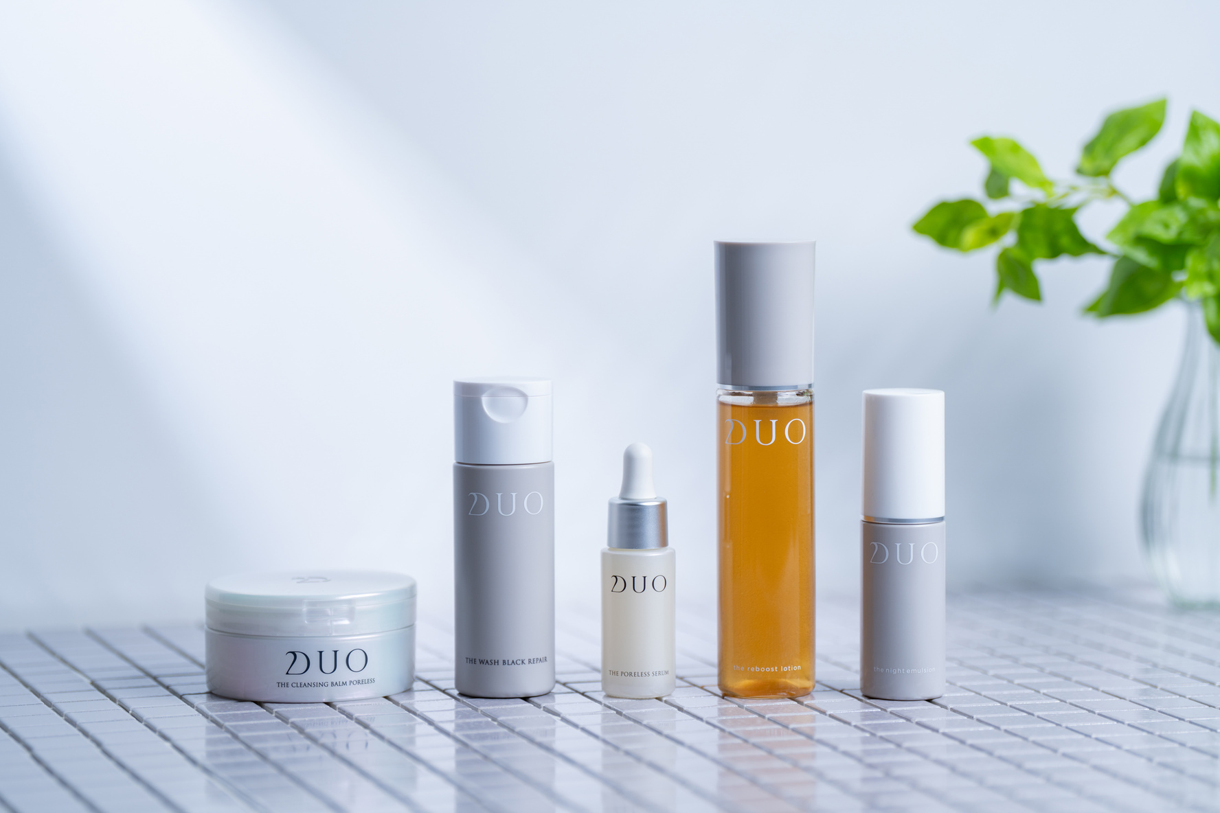DUO ザ クレンジングバーム ポアレス,DUO ザ ウォッシュ ブラックリペア,DUO ザ ポアレスセラム,DUO ザ リブーストローション,DUO ザ ナイトエマルジョン