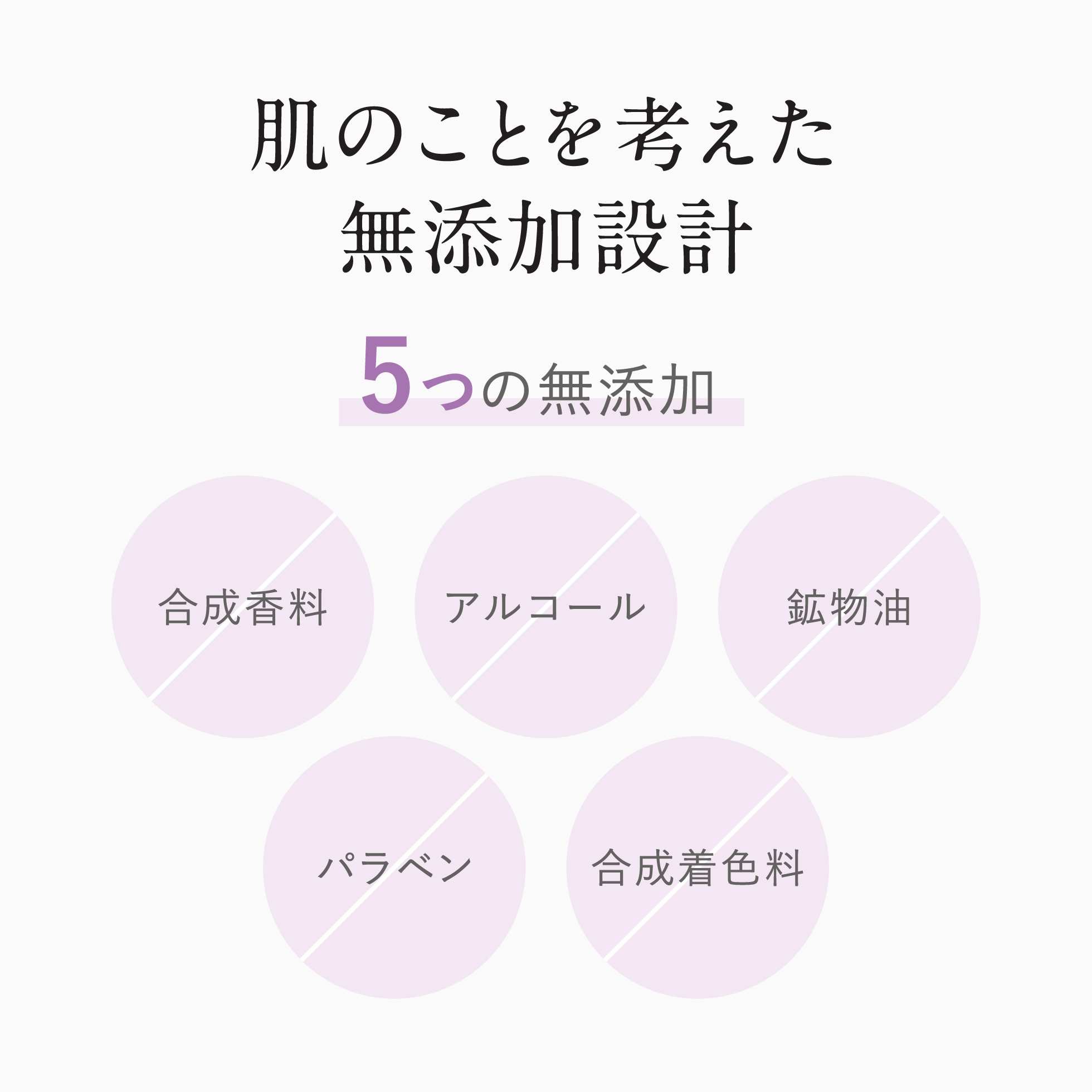 カナデル チューニングローションは肌のことを考えた無添加設計