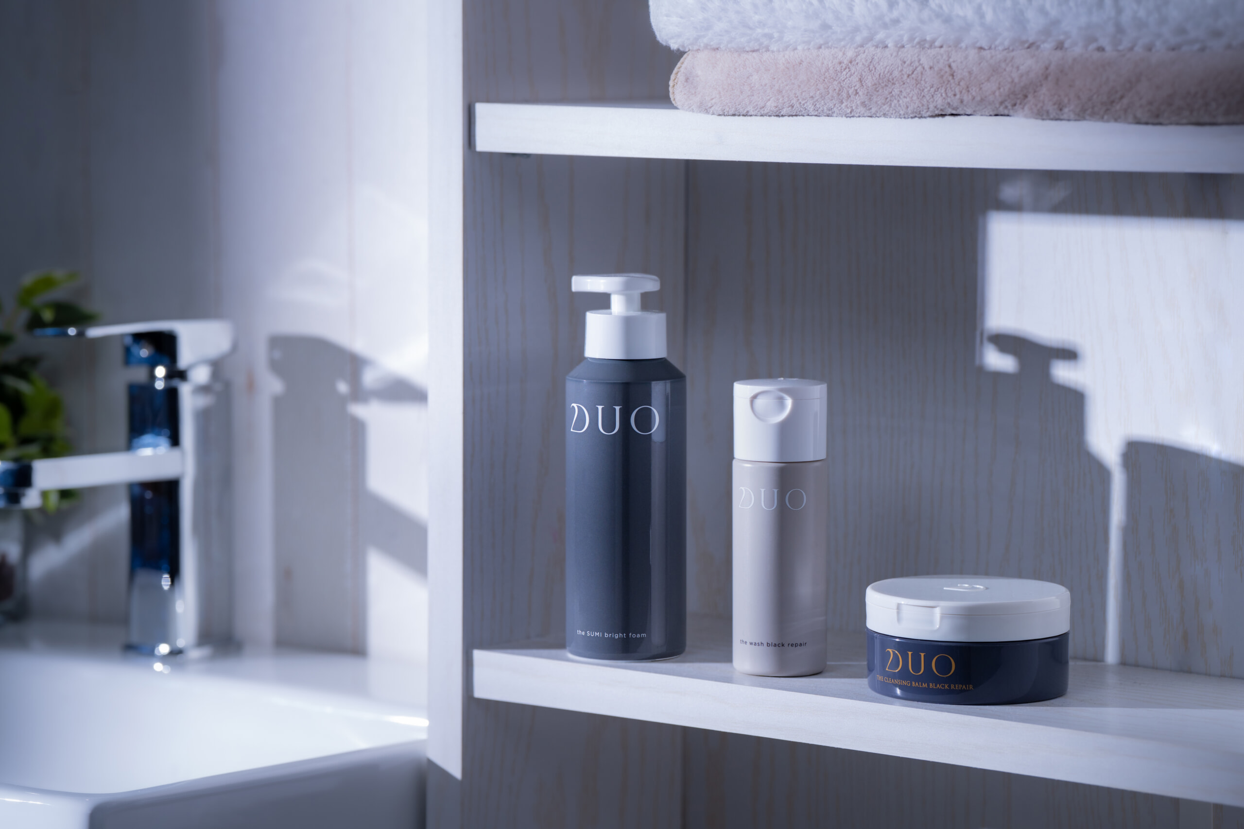 DUO ザ ブライトフォーム BK,DUO ザ ウォッシュ ブラックリペア,DUO ザ クレンジングバーム ブラックリペア