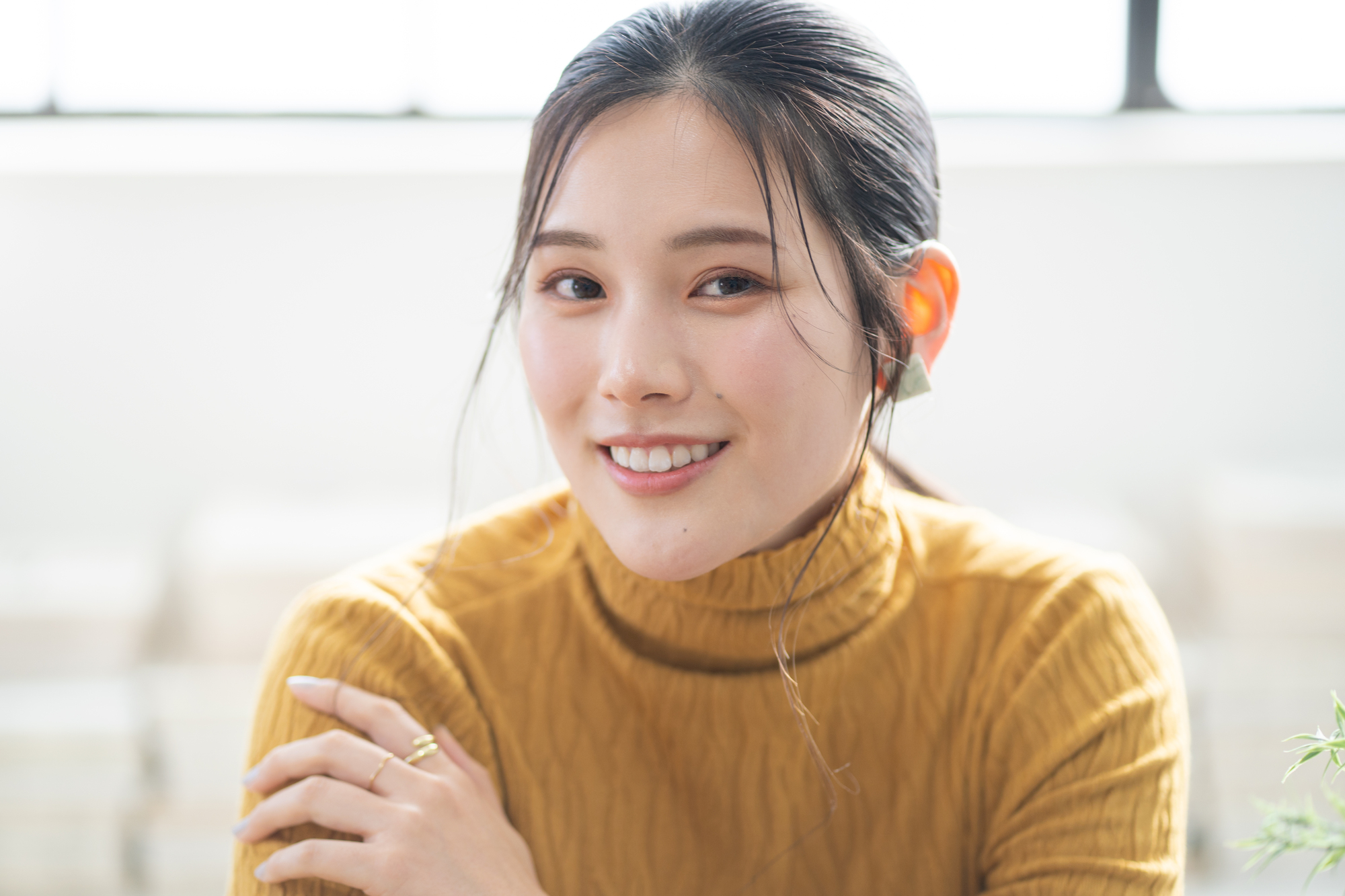 微笑む女性