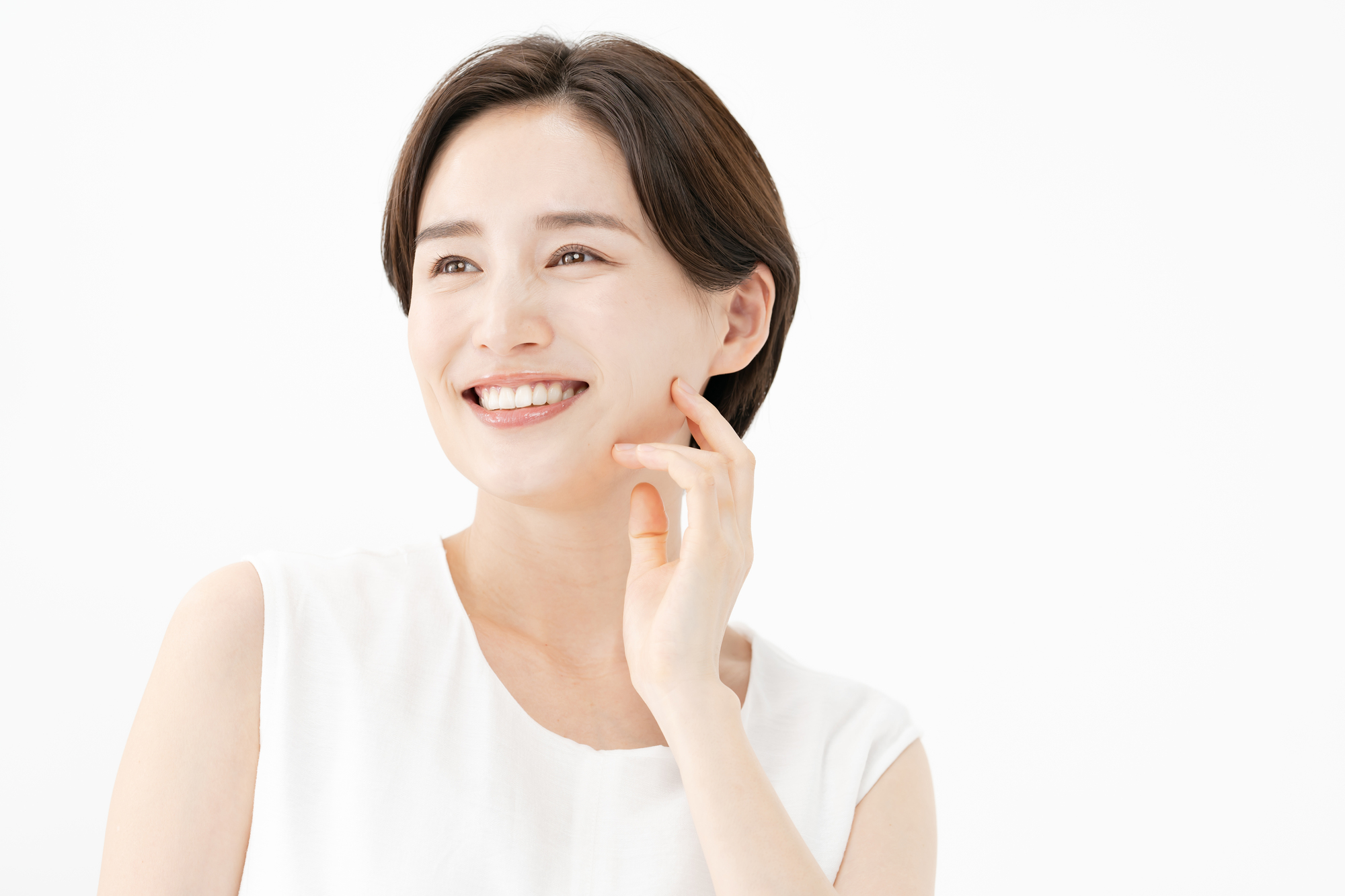 透明感のある女性