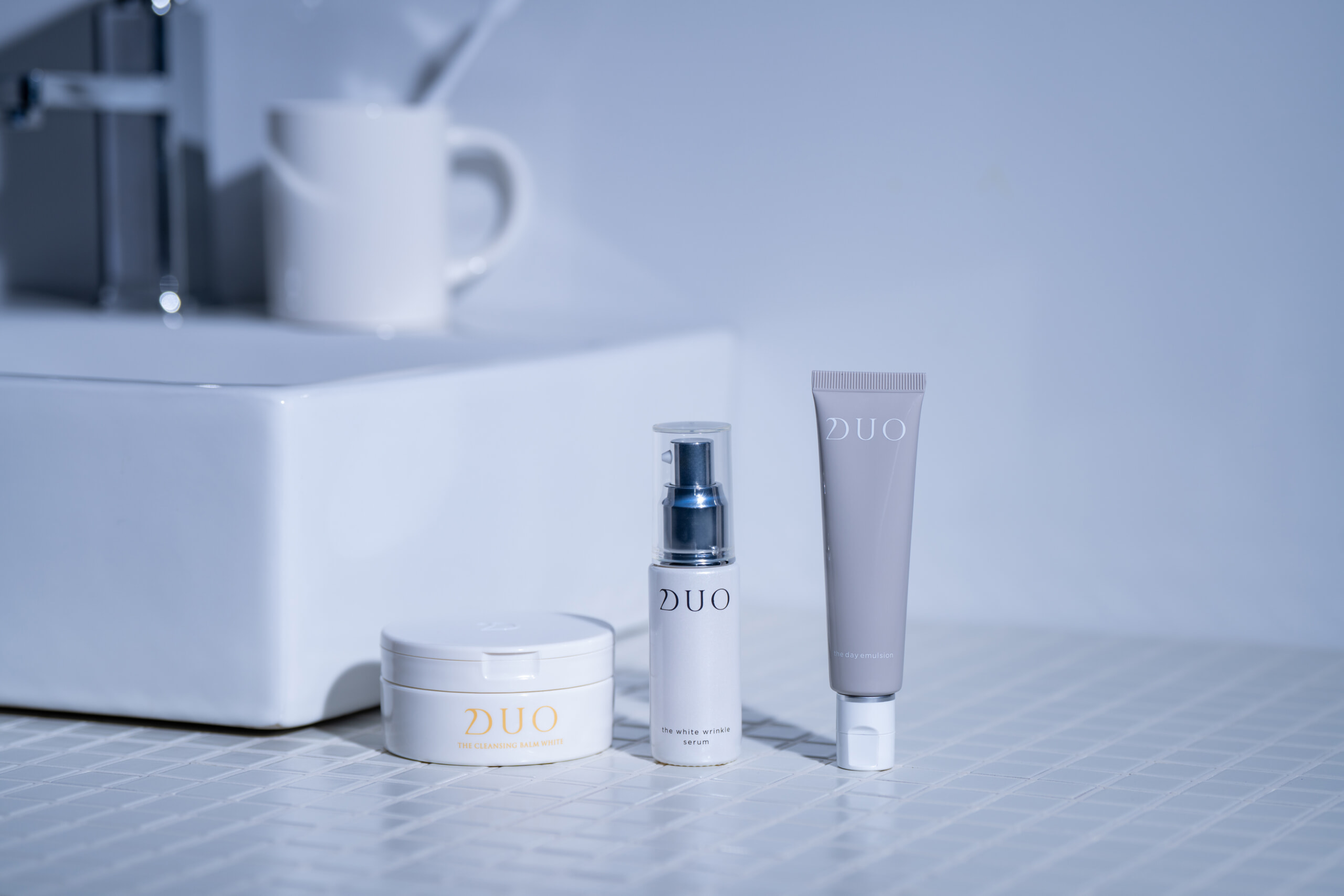 DUO ザ クレンジングバーム ホワイト,DUO ザ 薬用美白リンクルセラム,DUO ザ デイエマルジョン