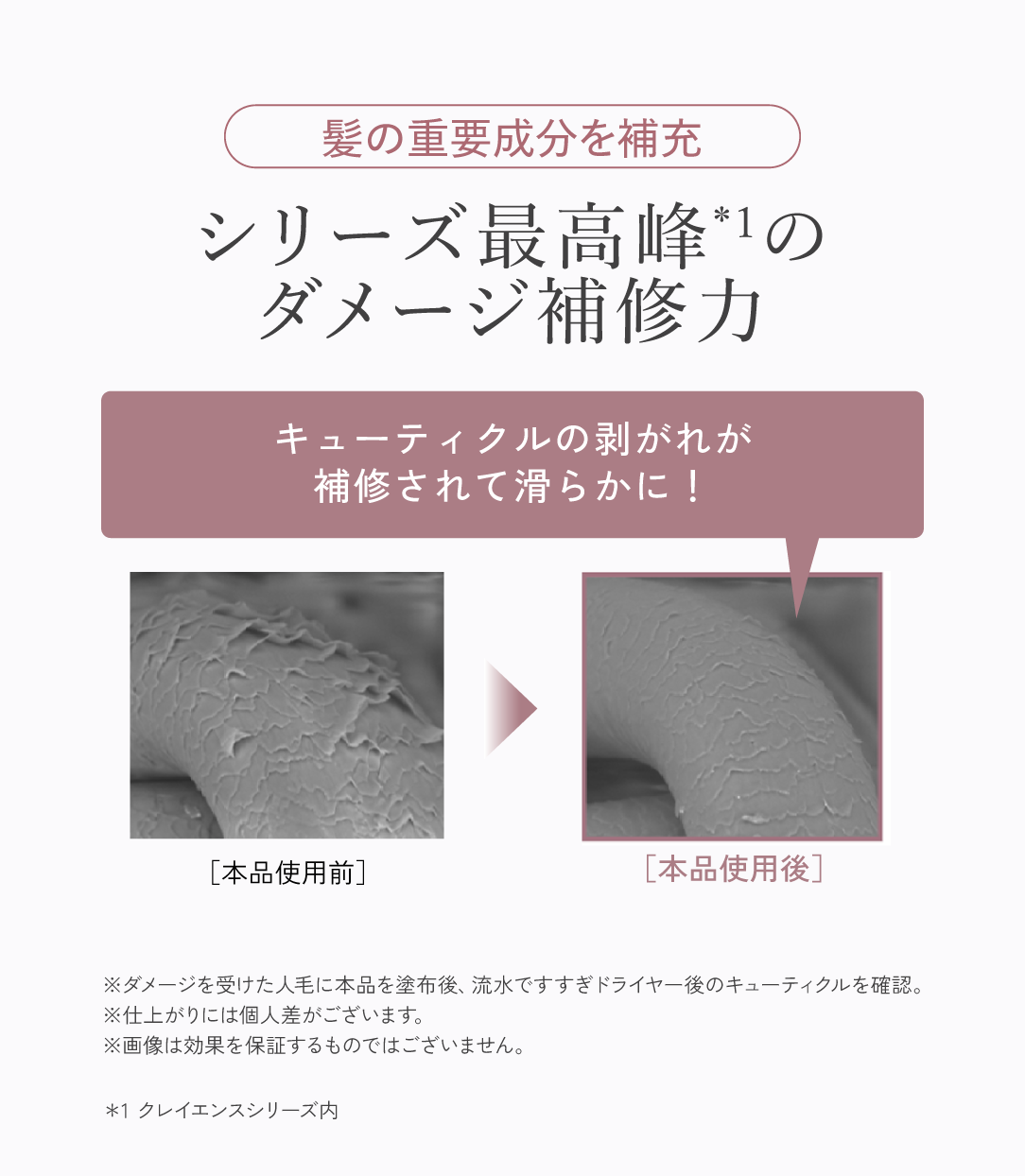 クレイスパ カラーキープ＆ダメージケアマスクは髪の重要成分を補充