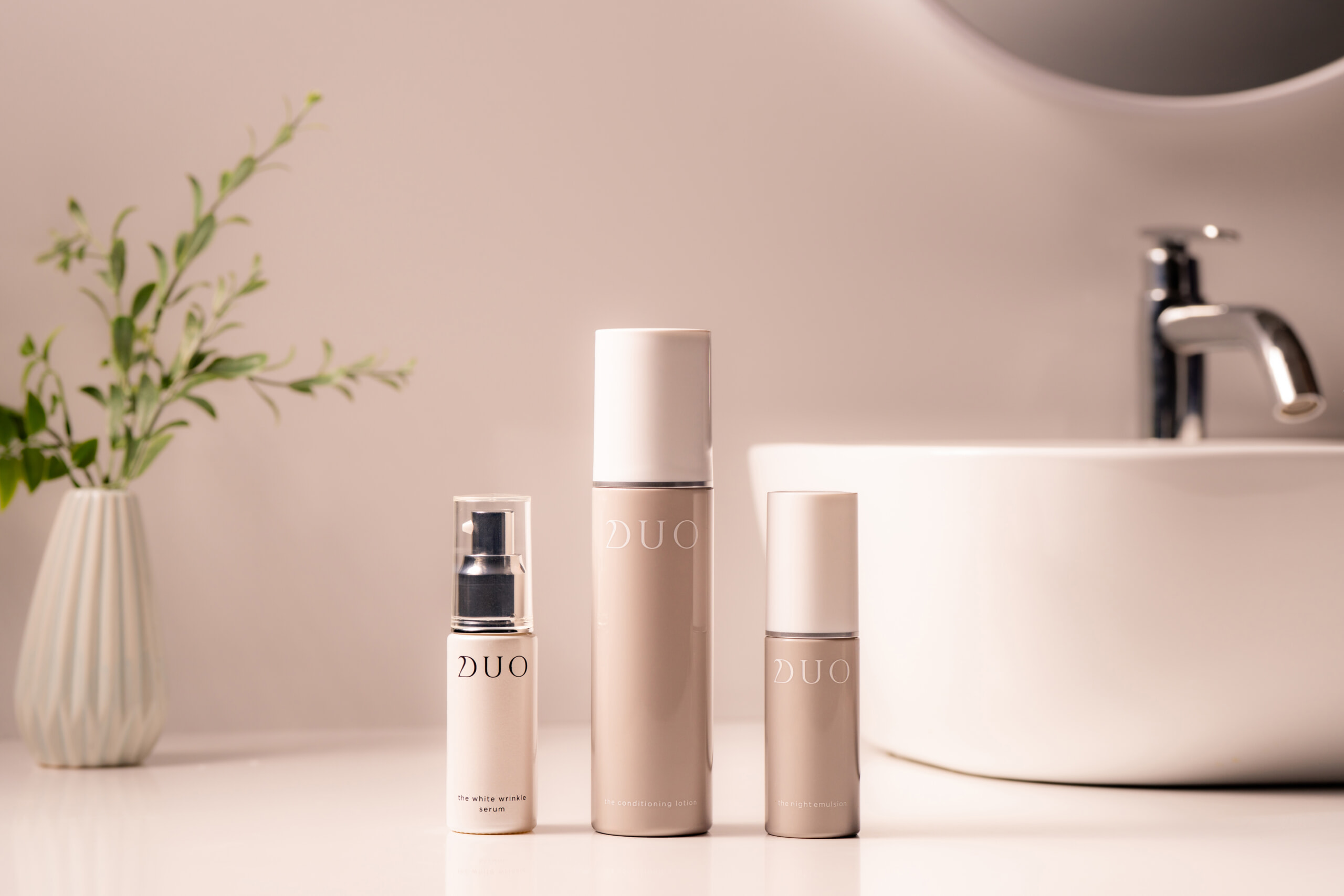 DUO ザ 薬用美白リンクルセラム,DUO ザ コンディショニングローション,DUO ザ ナイトエマルジョン