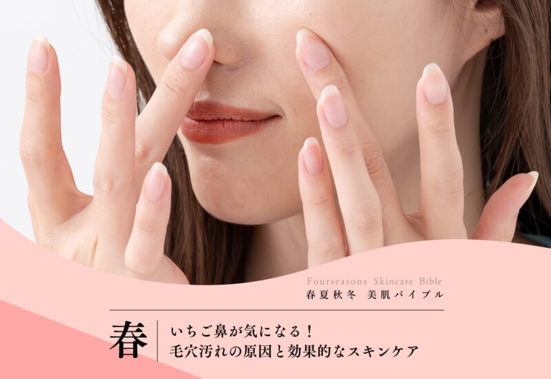 FV_いちご鼻が気になる!毛穴汚れの原因と効果的なスキンケア