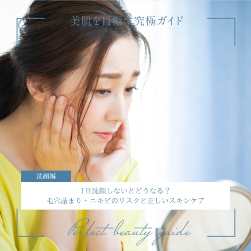FV_1日洗顔しないとどうなる?毛穴詰まり・ニキビのリスクと正しいスキンケアrev