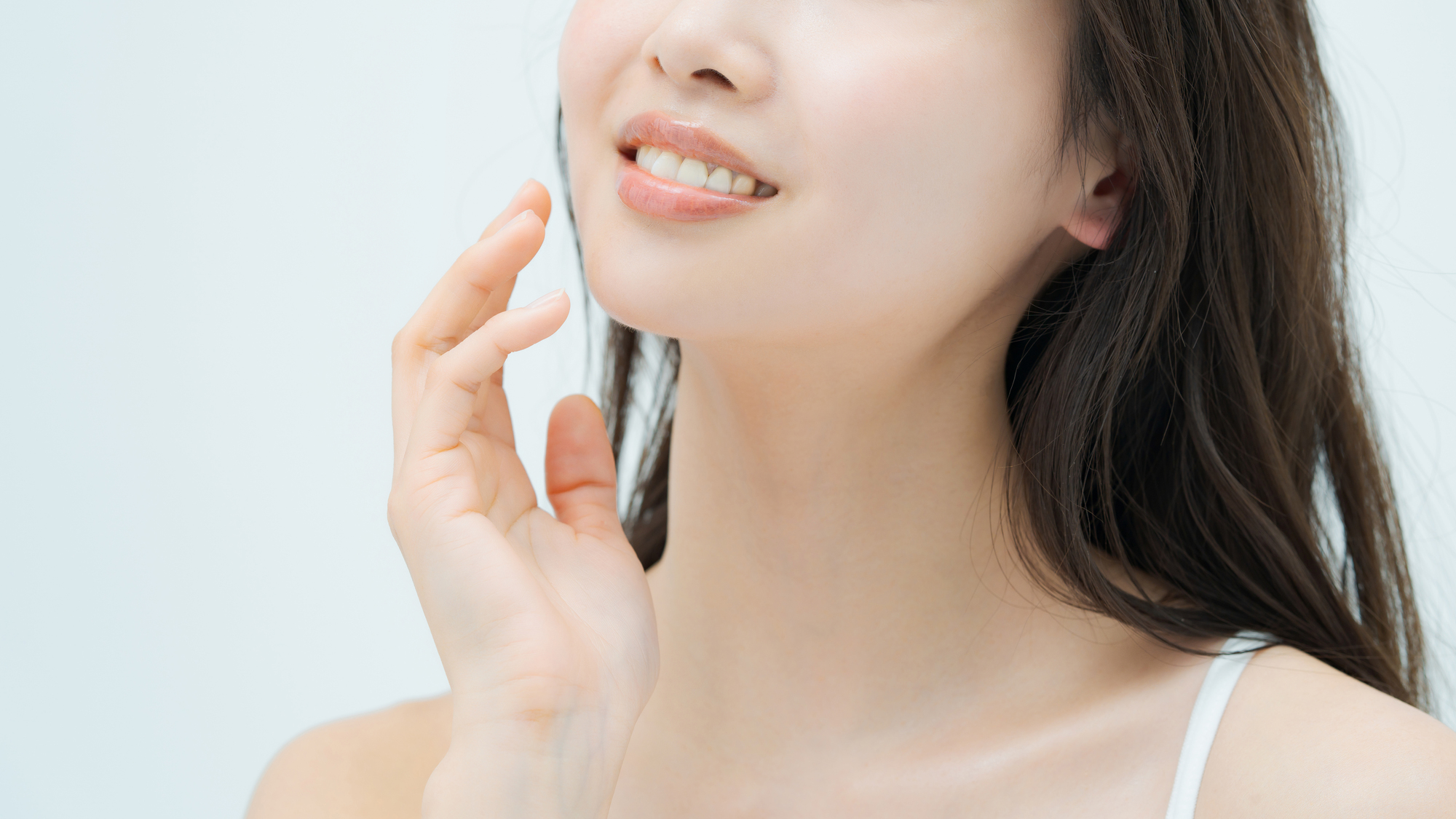 健やかな肌の女性