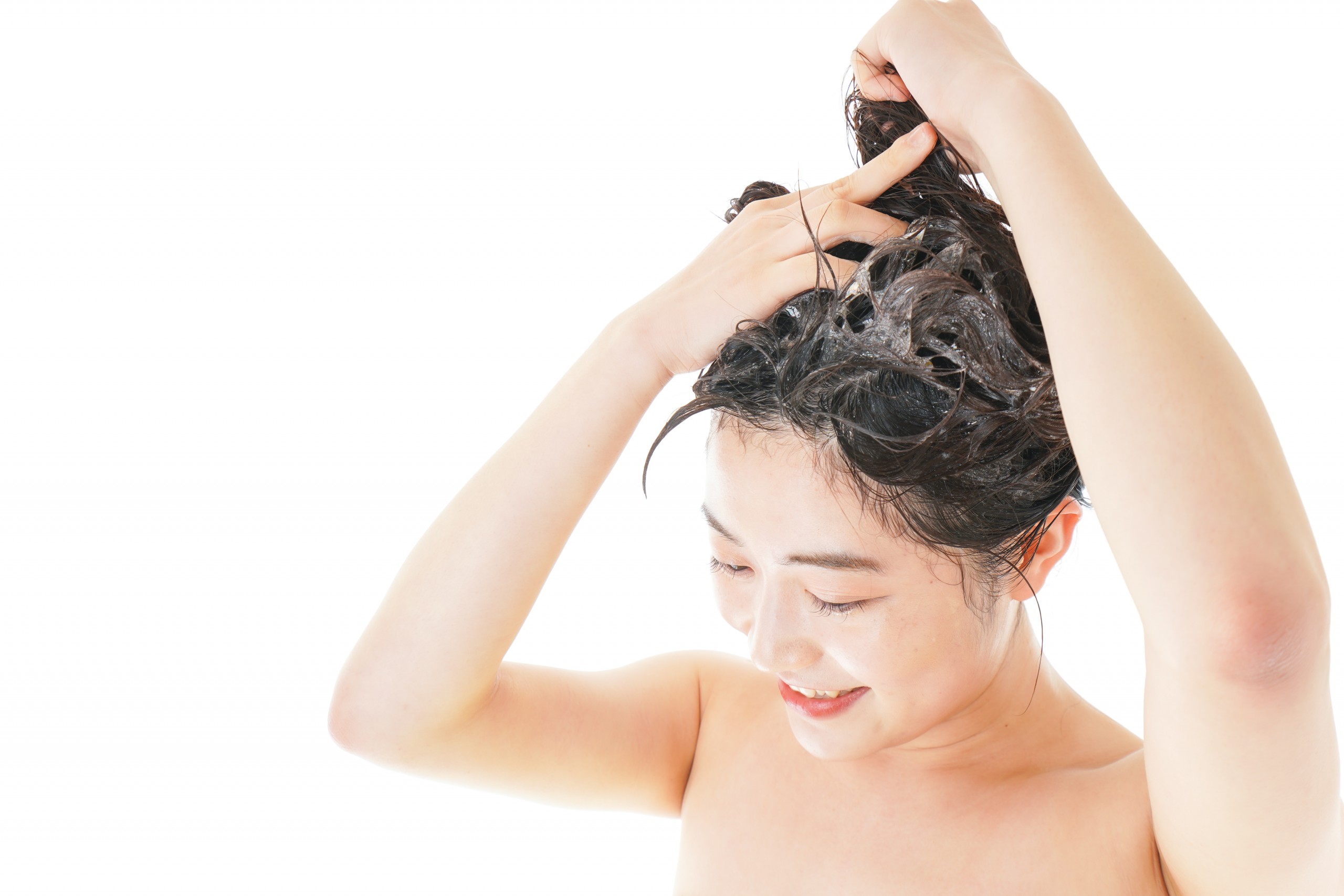家でヘアケア