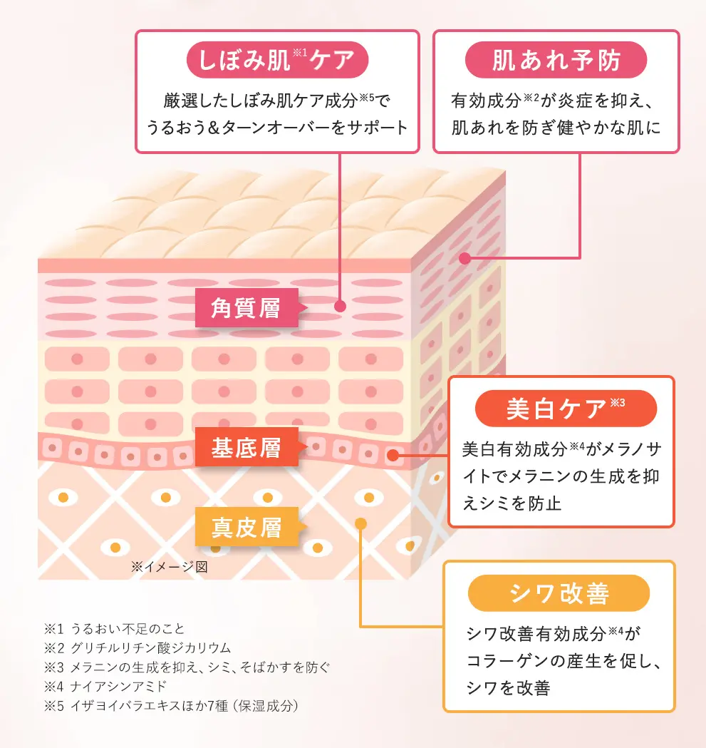 シワ・シミ・しぼみ肌1本でまとめてケア！DUOの人気美容液 – 商品企画