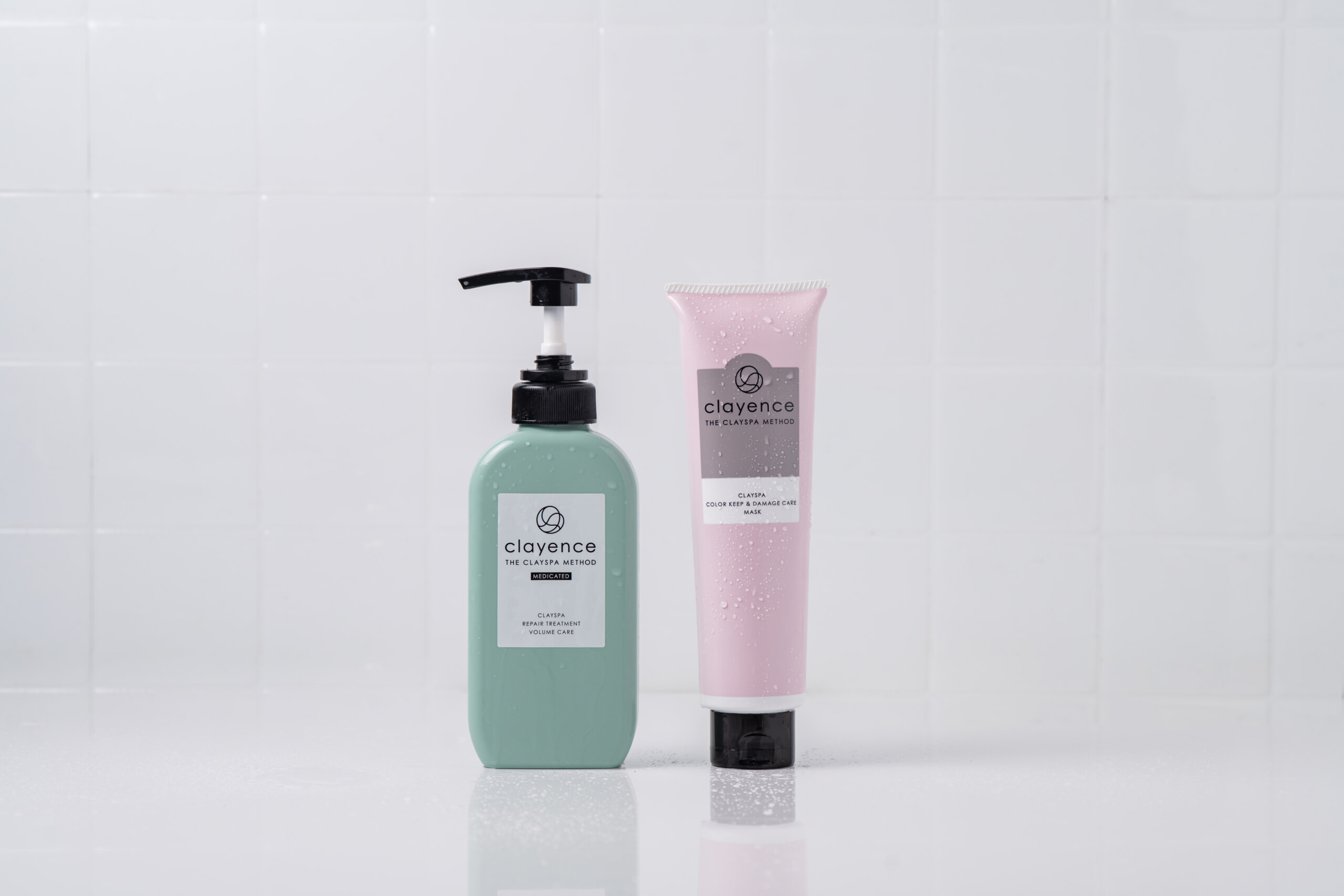 clayence クレイスパ 薬用スカルプシャンプー ボリュームケア,clayence クレイスパ カラーキープ&ダメージケアマスク