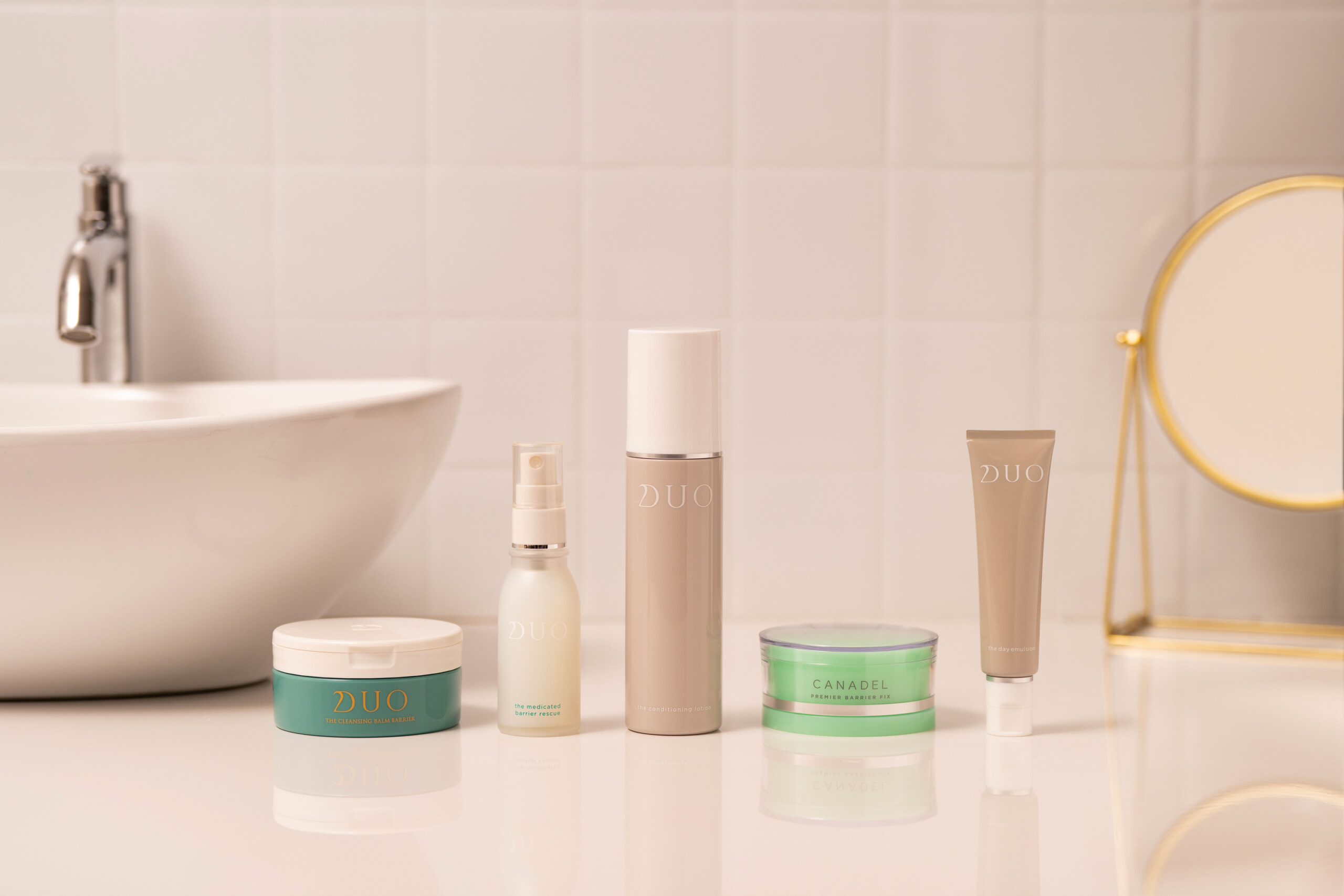 DUO ザ 薬用クレンジングバーム バリア,DUO ザ 薬用バリアレスキュー,DUO ザ コンディショニングローション,CANADEL プレミアバリアフィックス,DUO ザ デイエマルジョン
