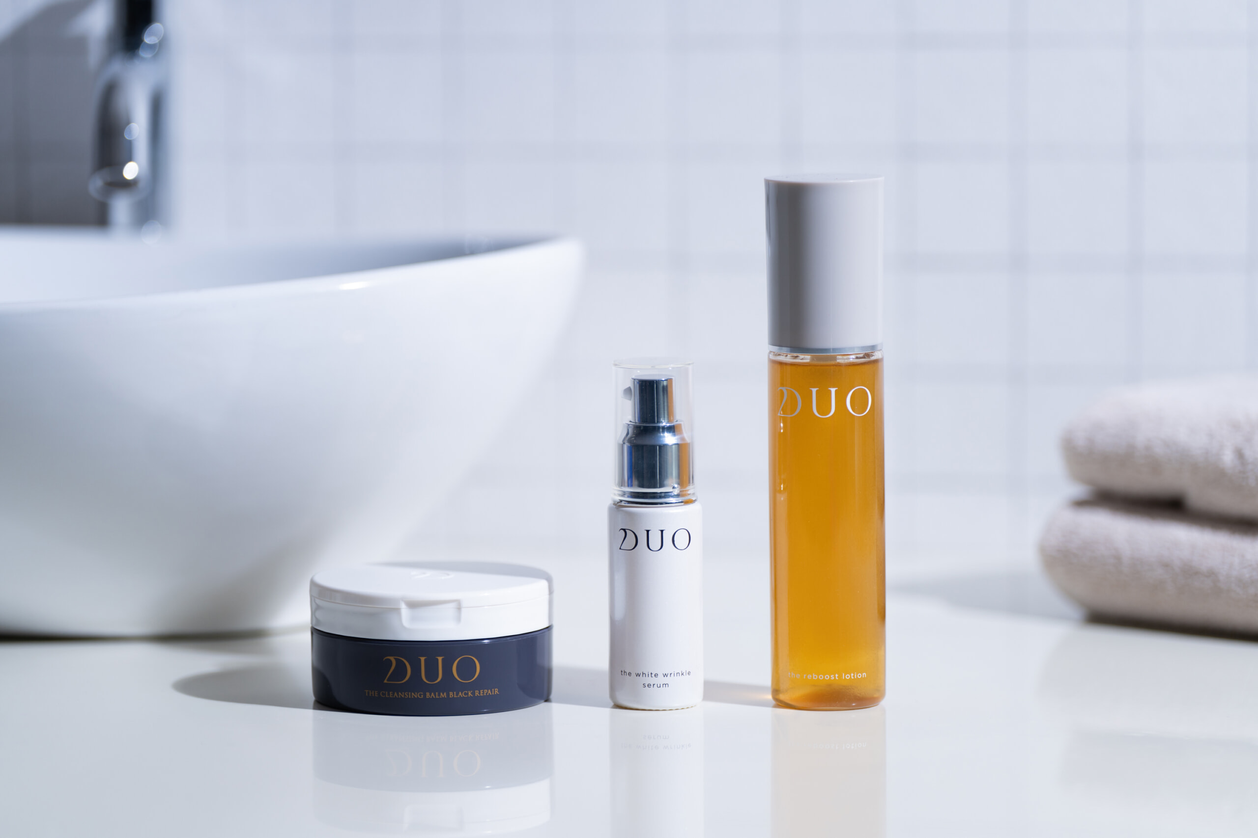 角版写真_DUO ザ クレンジングバーム ブラックリペア,DUO ザ 薬用美白リンクルセラム,DUO ザ リブーストローションa