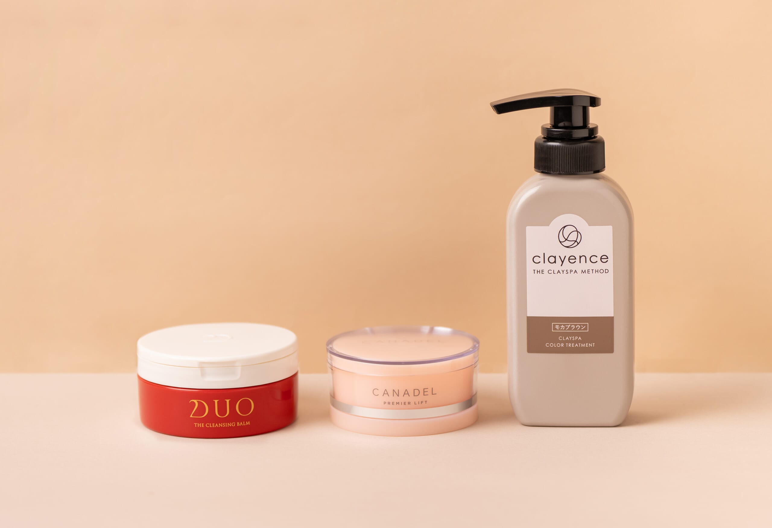 角版写真_DUO ザ クレンジングバーム,CANADEL プレミアリフト,clayence カラートリートメント