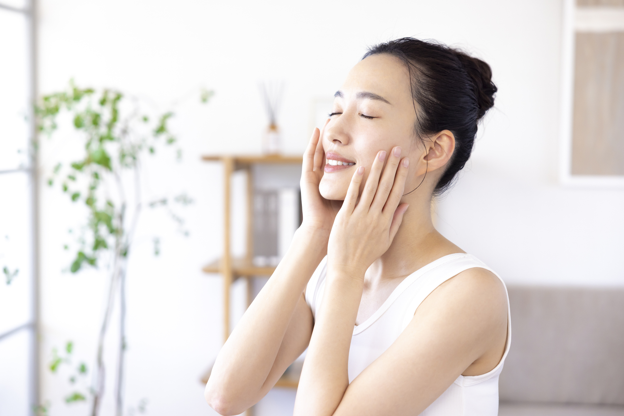 うっとりする女性