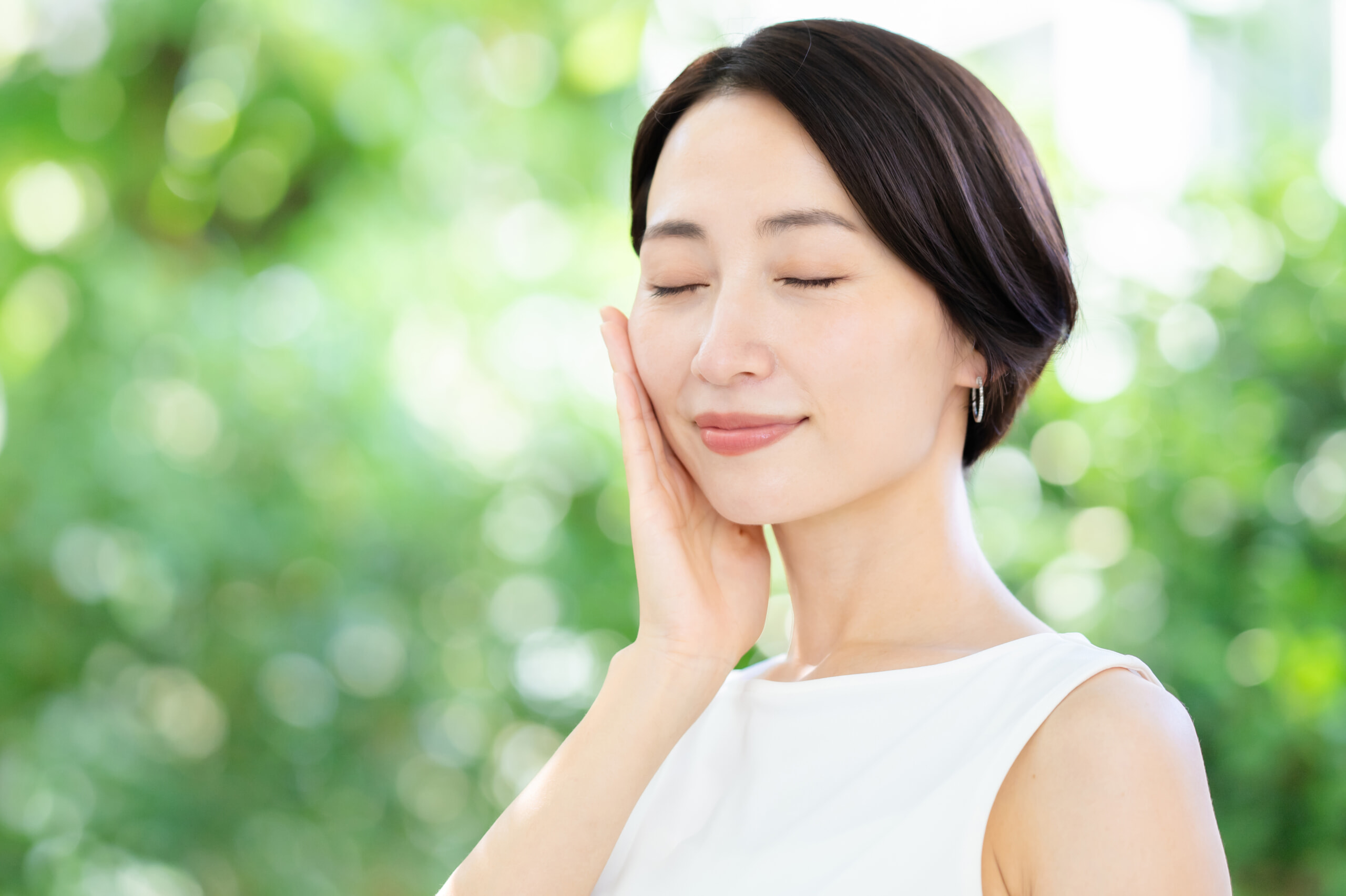 美肌の女性イメージ