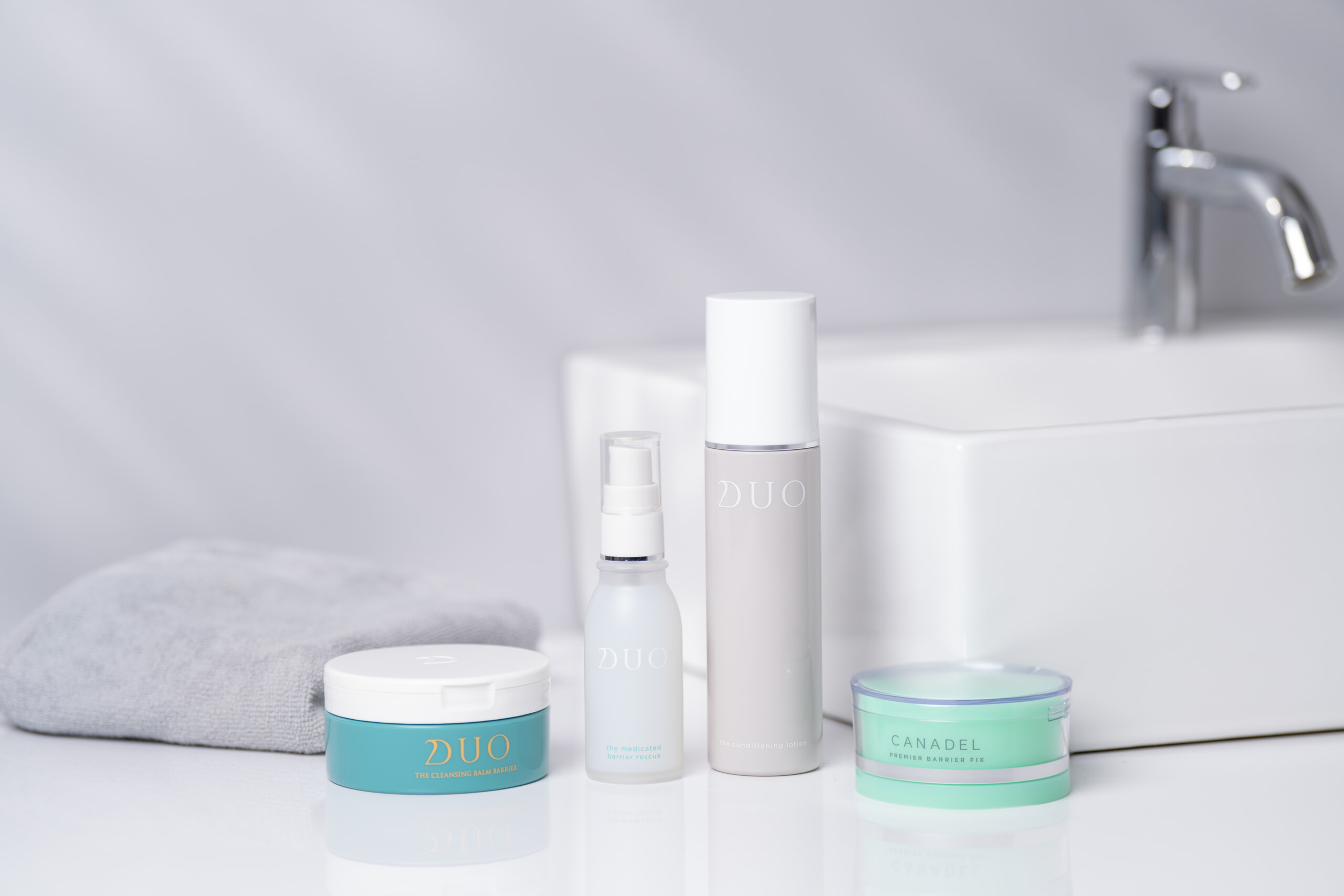 DUO ザ 薬用クレンジングバーム バリア,DUO ザ 薬用バリアレスキュー,DUO ザ コンディショニングローション,CANADEL プレミアバリアフィックス