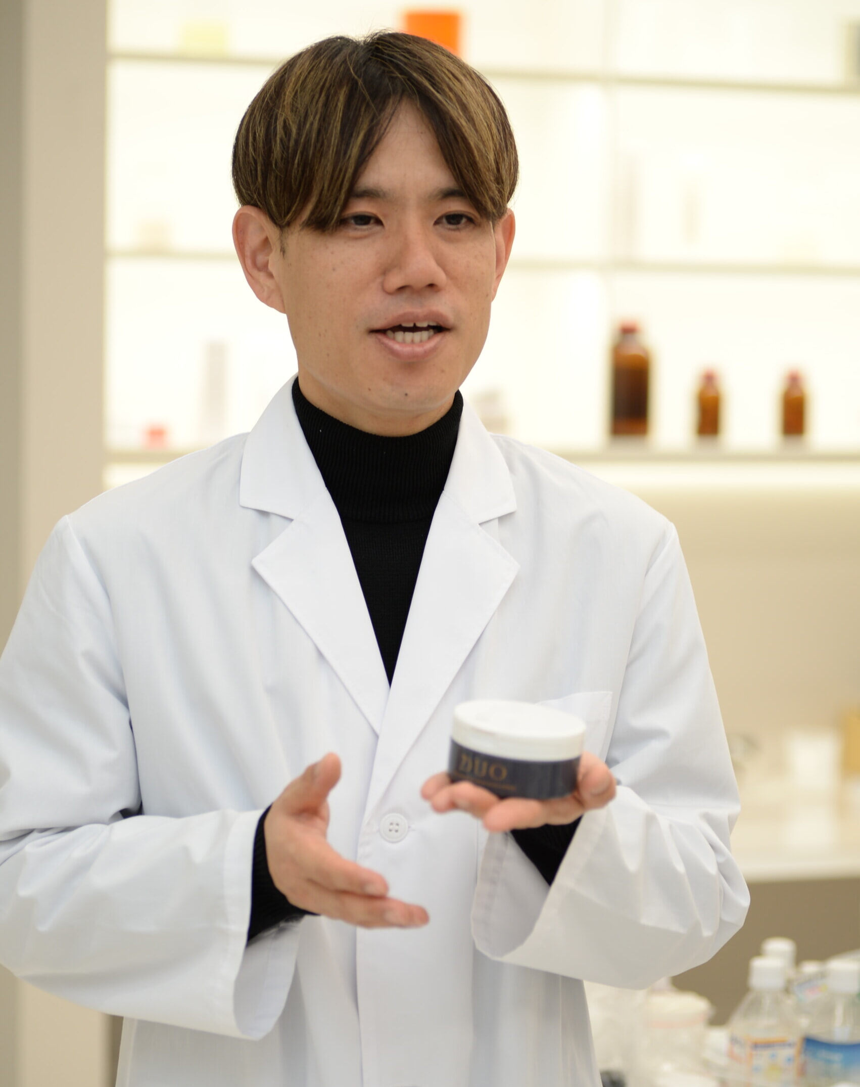 DUO ザ クレンジングバーム シリーズについて語る松尾さん