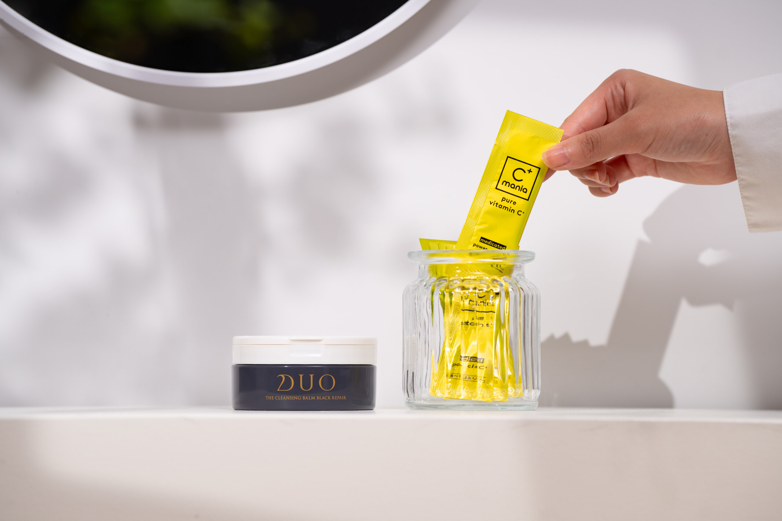 DUO ザ クレンジングバーム ブラックリペア,C+mania 薬用パワークリアC+