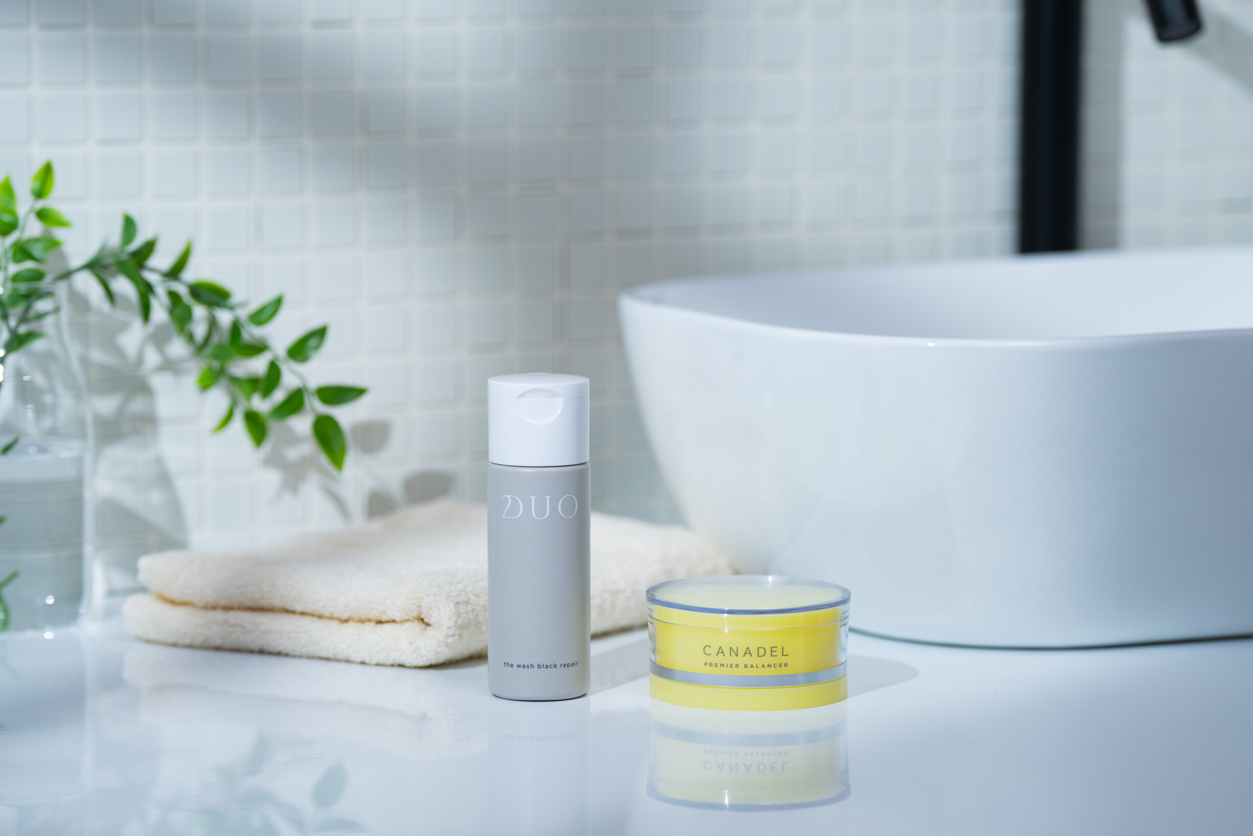 DUO ザ ウォッシュ ブラックリペア,CANADEL プレミアバランサー