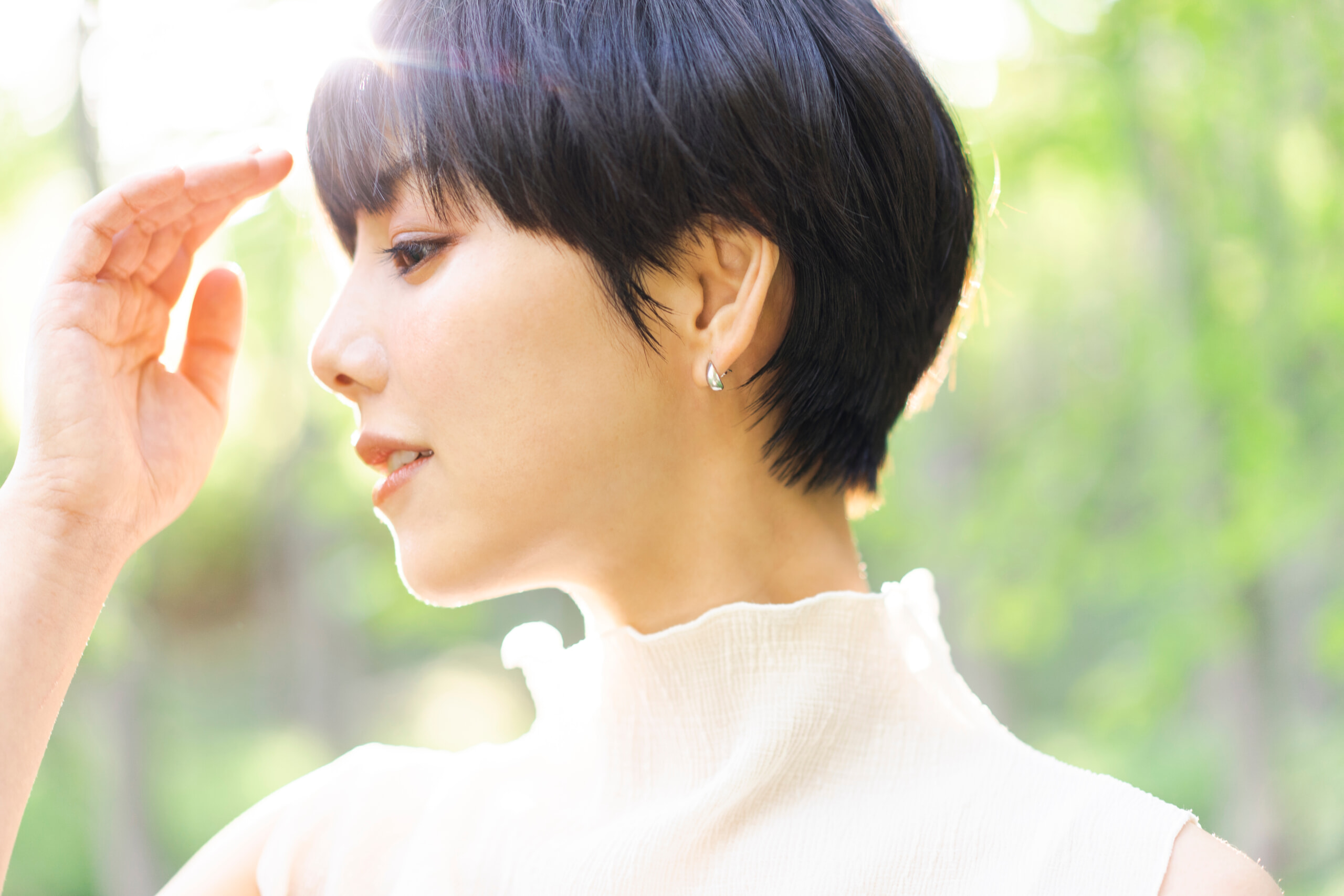 若々しい印象の女性