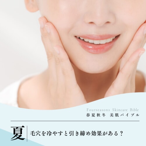 FV_毛穴を冷やすと引き締め効果がある?保冷剤を使った冷却ケアの手順・注意点