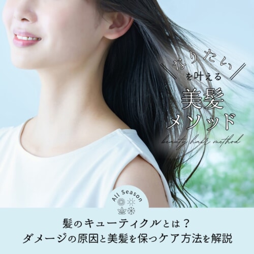 FV_髪のキューティクルとは?ダメージの原因と美髪を保つケア方法を解説