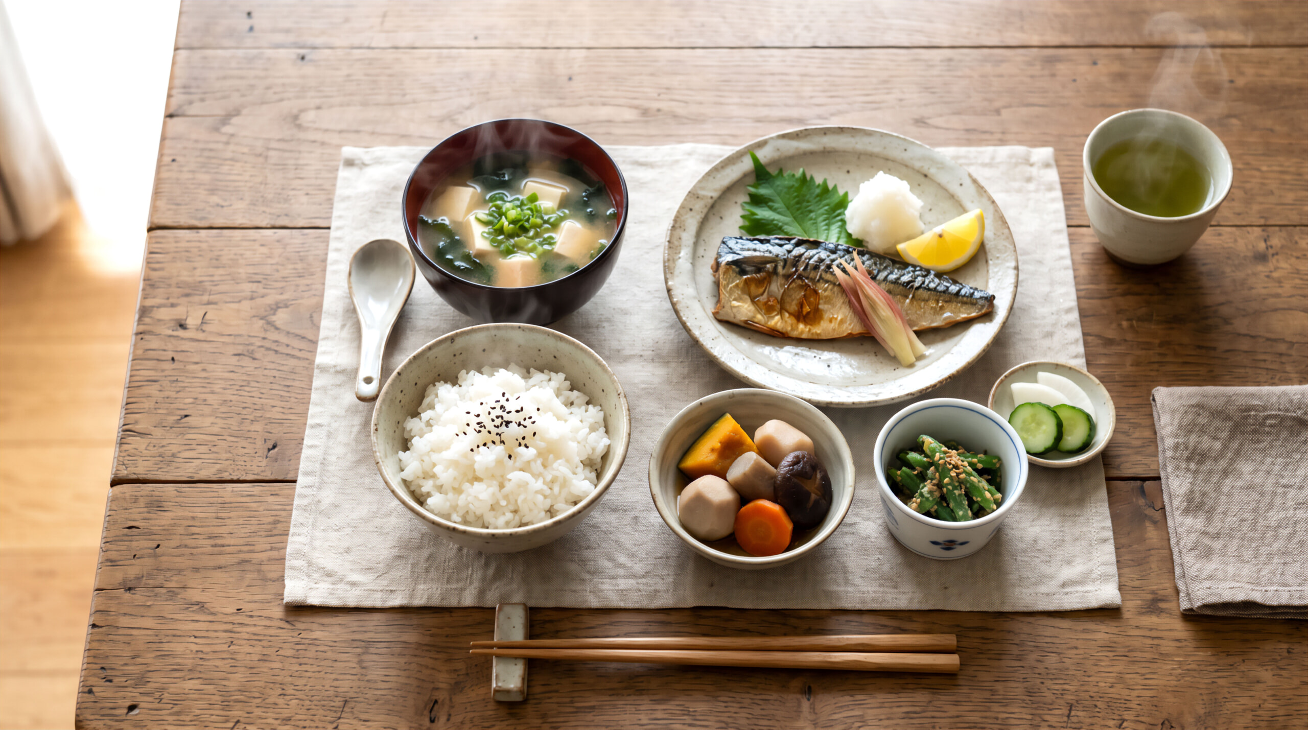 バランスの取れた食事