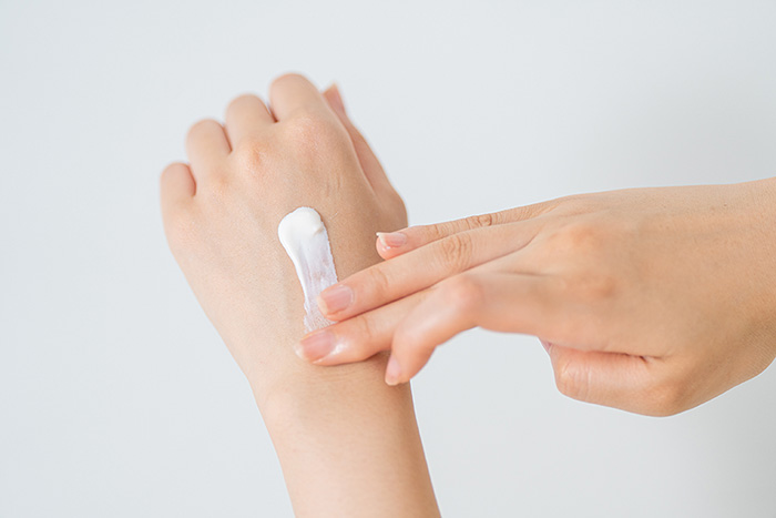 みずみずしく軽いテクスチャー