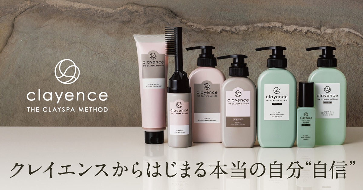 公式通販】clayence（クレイエンス）| 髪と地肌のエイジングケア